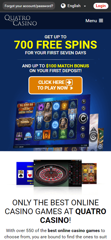 Quatro Casino App Download 2